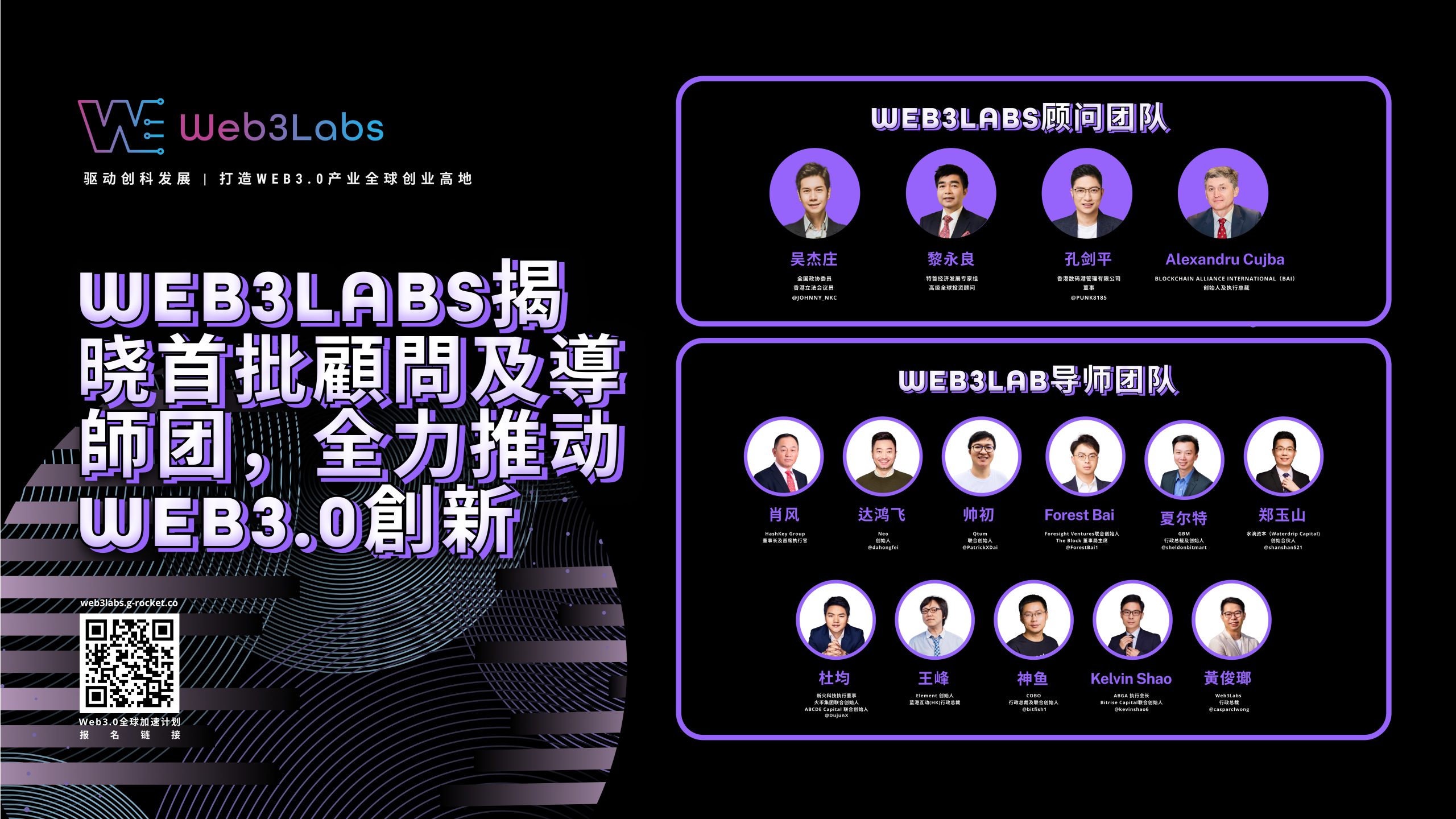 Web3Labs Unveils Top Advisor Team and Mentor Lineup to Promote Web3.0  Innovation - Web3labs